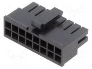 connector MicroFit 3.0 DR Rcpt 16Ckt GW HF MOLEX