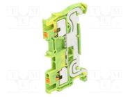 Splice terminal: rail; 0.14÷1.5mm2; ways: 1; terminals: 2; push-in PHOENIX CONTACT