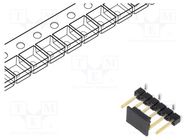 Connector: pin strips; pin header; BERGSTIK; male; PIN: 6; vertical AMPHENOL COMMUNICATIONS SOLUTIONS