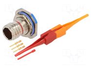 Connector: military; socket; male; PIN: 3; straight; crimped; 7.5A AMPHENOL AIR