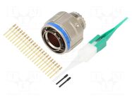 Connector: military; plug; male; PIN: 22; MIL-DTL-38999 Series III AMPHENOL AIR