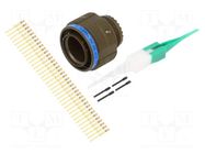 Connector: military; plug; male; PIN: 37; MIL-DTL-38999 Series III AMPHENOL AIR