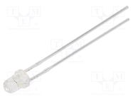 LED; 3mm; orange; 1000mcd; 30°; Front: convex; 1.6÷2.4VDC LUCKYLIGHT