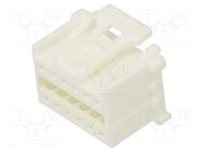 Connector: wire-board; MicroClasp; PIN: 12; Type: w/o contacts MOLEX