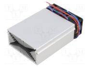 Heatsink: extruded; natural; L: 100mm; W: 80.8mm; H: 40mm; 1.15K/W FISCHER ELEKTRONIK