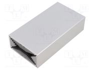 Heatsink: extruded; natural; L: 150mm; W: 80.8mm; H: 40mm; 1.15K/W 