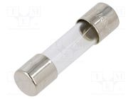 Fuse: fuse; quick blow; 1A; 250VAC; cylindrical,glass; 5x20mm; GMA EATON/BUSSMANN