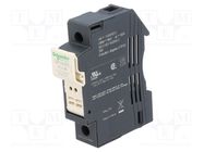 Fuse base; for DIN rail mounting; Poles: 3 SCHNEIDER ELECTRIC