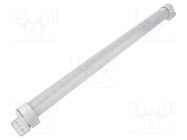 LED lamp; IP20; 100÷240VAC; 16W; 6500K; M5 screw; -30÷40°C; 022 STEGO