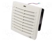 Fan: DC; axial; 152x152x91mm; 66m3/h; 58dBA; IP54; Cutout: 124x124mm STEGO