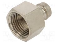 Quick connection coupling; max.15bar; Thread: G 1/2" internal PNEUMAT