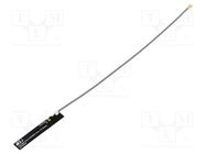 Antenna; 2G,3G,4G,GSM,LTE; 0.1dBi,1.4dBi,1.8dBi; 40x7x0.15mm 2J Antennas