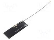 Antenna; 2G,3G,4G,GSM,LTE; 2.7dBi; glued; 70.4x26.4x0.3mm; MC137 2J Antennas