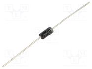 Diode: rectifying; THT; 50V; 2A; Ammo Pack; Ifsm: 60A; DO15; Ufmax: 1V 