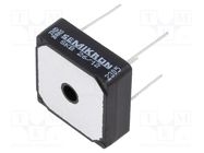 Bridge rectifier: single-phase; Urmax: 1.2kV; If: 18A; Ifsm: 320A SEMIKRON DANFOSS