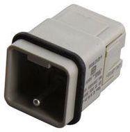 HEAVY DUTY CONN, INSERT, PLUG, 5+PE POS