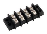 TERMINAL BLOCK, BARRIER, 4 POSITION, 22-12AWG