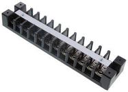 TERMINAL BLOCK, BARRIER, 12 POSITION, 16-10AWG