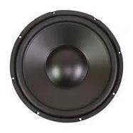 12" Poly Cone Woofer with Rubber Surround