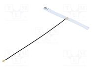 Antenna; 2G,3G,4G,5G,GSM,LTE; 0.7dBi,2.9dBi,4.5dBi,6.3dBi; U.FL 2J Antennas