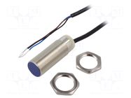 Sensor: inductive; OUT: PNP / NO; 0÷5mm; 10÷36VDC; M18; 5m; IP67 TELEMECANIQUE SENSORS