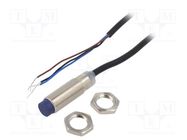 Sensor: inductive; OUT: PNP / NO; 0÷4mm; 10÷36VDC; M12; IP67; 200mA TELEMECANIQUE SENSORS