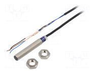 Sensor: inductive; OUT: PNP / NC; 0÷2.5mm; 10÷58VDC; M8; 2m; IP67 TELEMECANIQUE SENSORS
