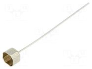 Fuse holder; 5x20mm; Imax: 6.3A; Contacts: brass; silver plated ESKA