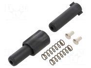 Fuse holder; 5x20mm,6.3x32mm; Imax: 6.3A; Leads: screw terminals ESKA