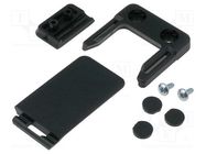 Case clip; ABS; SOFT-CASE; Colour: black OKW