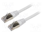 Patch cord; F/UTP; 6; stranded; CCA; PVC; grey; 30m; 26AWG GEMBIRD