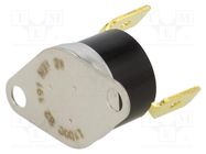 Sensor: thermostat; NC; Topen: 100°C; Tclos: 85°C; 10A; 240VAC; ±5°C HONEYWELL