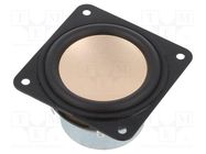 Loudspeaker; general purpose; 10W; 8Ω; 53x53x30.5mm; 100÷40000Hz PUI AUDIO