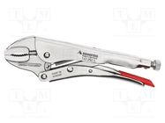 Pliers; locking; Pliers len: 250mm; Grip capac: 8÷40mm 