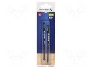 Hacksaw blade-set; wood,jigsaw; 115mm; 8teeth/inch; 2pcs. HÖGERT TECHNIK