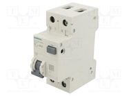 RCBO breaker; Inom: 6A; Ires: 30mA; Poles: 1+N; 230/400VAC; IP20 SIEMENS