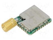 Module: LoRA; 868MHz; -140dBm; 2.5÷3.7VDC; 18.5dBm; SMD; 22.1x13mm RADIOCONTROLLI