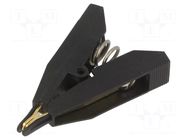 Kelvin crocodile clip; 10A; 42VDC; Grip capac: max.7.9mm; 18AWG KEYSIGHT