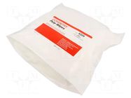 Cleaning cloth: cloth; dry; 229x229mm; polyester; ISO 4; white CHEMTRONICS