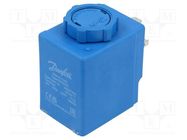 Accessories: coil for solenoid valve; 24VAC; 13.5mm; IP00; 8.5W DANFOSS