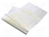 Protection bag; ESD; L: 660mm; W: 254mm; Thk: 100um; 100pcs. STATICTEC