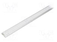 Profiles for LED modules; white; natural; L: 2m; SURFACE14 TOPMET