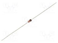 Diode: Zener; 0.5W; 15V; 27mA; Ammo Pack; DO35; single diode; ZPDxxB DIOTEC SEMICONDUCTOR