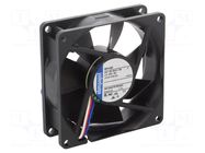 Fan: DC; axial; 24VDC; 80x80x25.4mm; 9292506158 EBM-PAPST