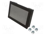 LCD display; 7"; 800x480; GT707; 21.6÷26.4VDC; IP65; USB 2.0; black PANASONIC