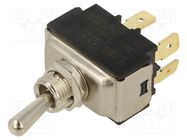 Switch: toggle; Pos: 2; DPST-NO; ON-OFF; 15A/277VAC; ST2; 0÷85°C E-SWITCH