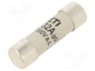 Fuse: fuse; gG; 32A; 500VAC; cylindrical,industrial; 14x51mm ETI POLAM