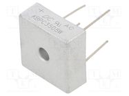 Bridge rectifier: single-phase; Urmax: 800V; If: 35A; Ifsm: 400A DC COMPONENTS