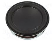 Loudspeaker; waterproof; 3W; 4Ω; Ø40x20.5mm; Sound level: 81dB LOUDITY