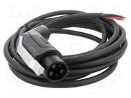 Cable: eMobility; 1x10AWG,4x12AWG,5x22AWG; 250V; 12kW; IP44; 7.6m PHOENIX CONTACT